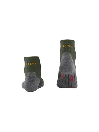 FALKE | Chaussettes d'extérieur courtes TK 5 pour hommes | dunkelgrün
